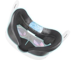 Koelgel Gezichtskussen Cover voor Oculus Quest 3 - Vervangingsset met Anti-Lek Neuspad en VR Accessoires