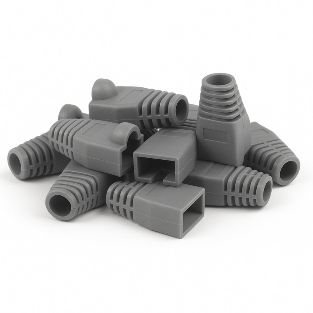 DANICOM RJ45 Kabeltule Grijs Large - 10 stuks