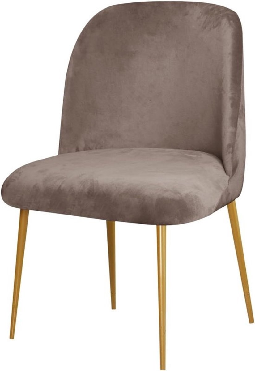 Set van 6 Stretch Velvet Stoelhoezen voor Ronde Rugleuning - Comfortabele en Stijlvolle Beschermhoes