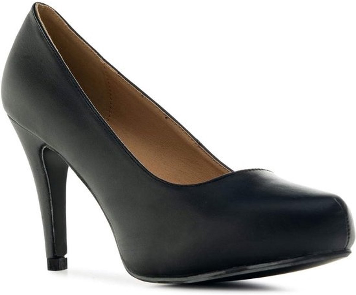 Elegante Pumps voor Dames en Meisjes met 9 cm Blokhak en Plateauzool - Ronding Teen