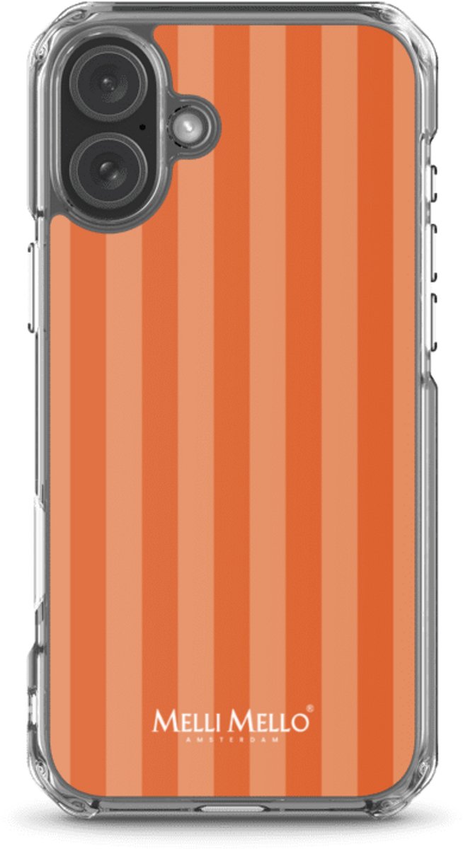 Melli Mello Telefoonhoesje Royal Orange (Soft Case) - Apple iPhone 16 Plus