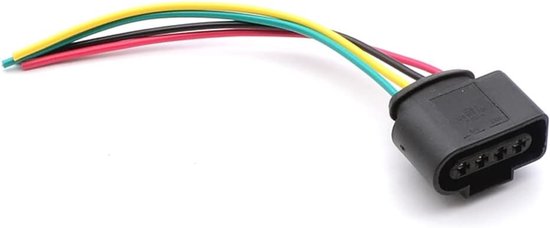 Set van 4 Stuks Ontstekingsspoel Connector Harnas Draad Plug voor Audi en VW Modellen - Vervangingsonderdelen 1J0973724 2011340 1J0998724 — afbeelding 2