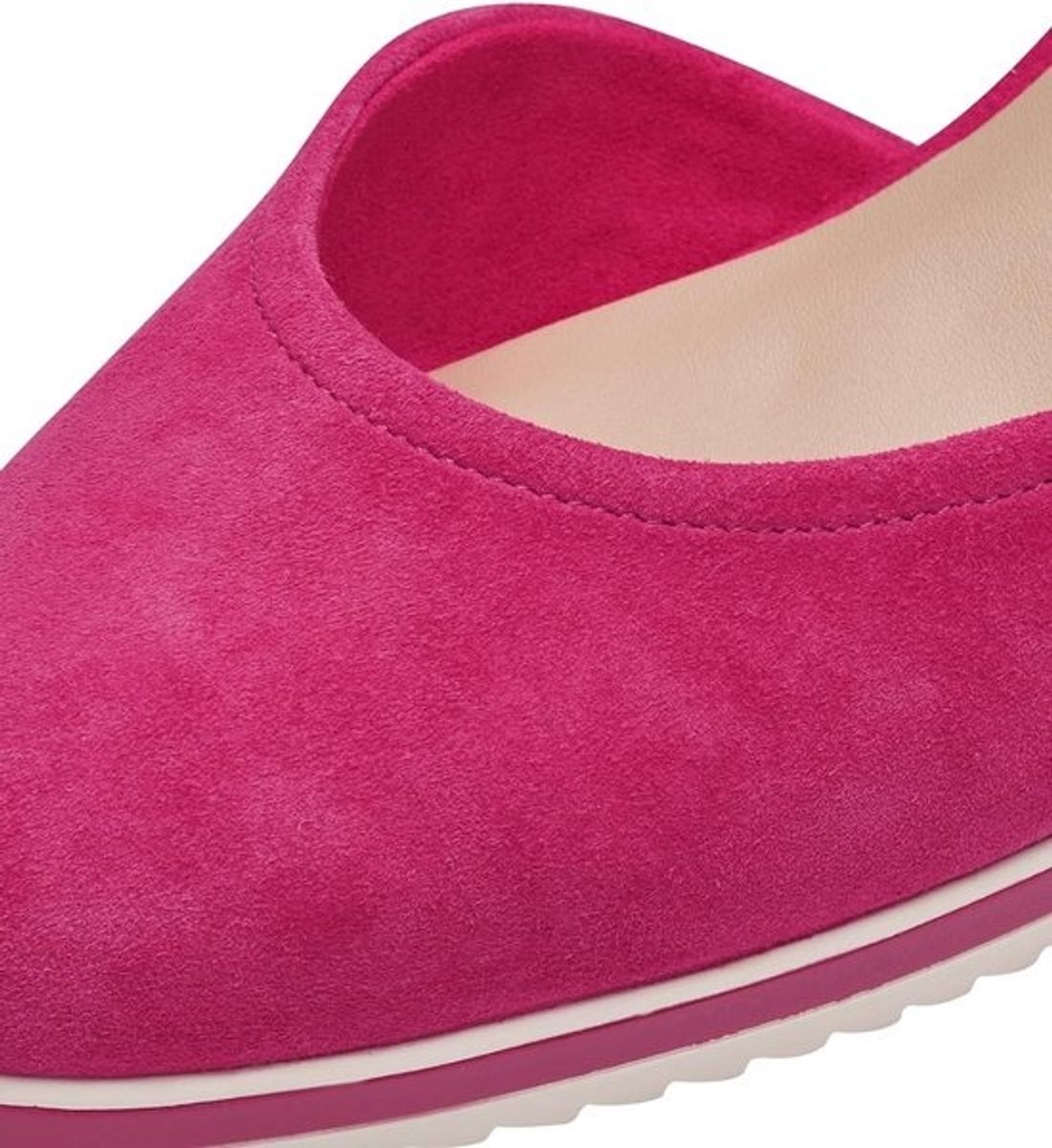 Dames Pumps met Wedge Hak - Witte Wedge Hakken Schoenen