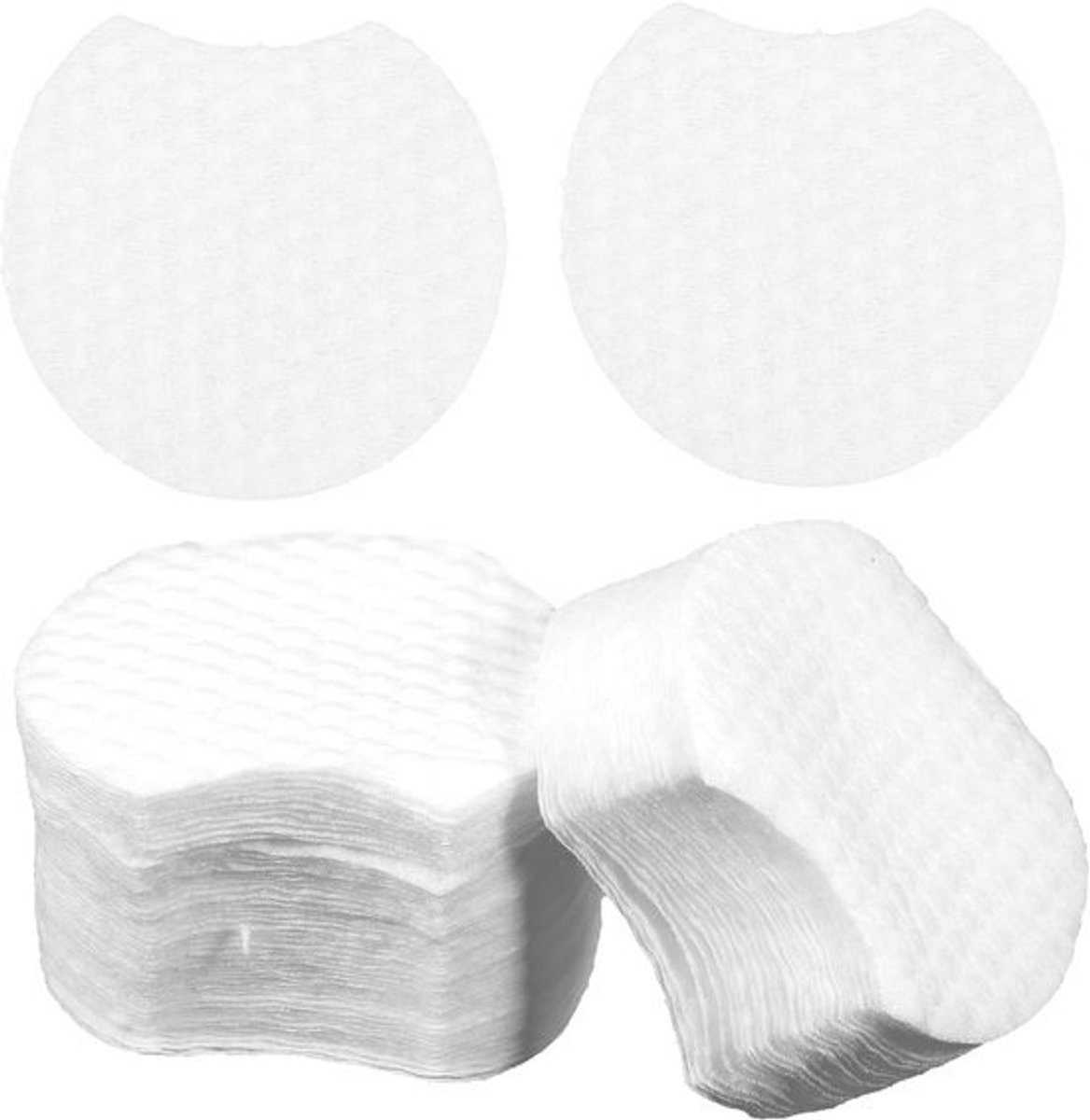 Make-up Pads - Gezichtsdoekjes - Huid Reinigen - Zacht Non-woven - 900 Stuks - Wit