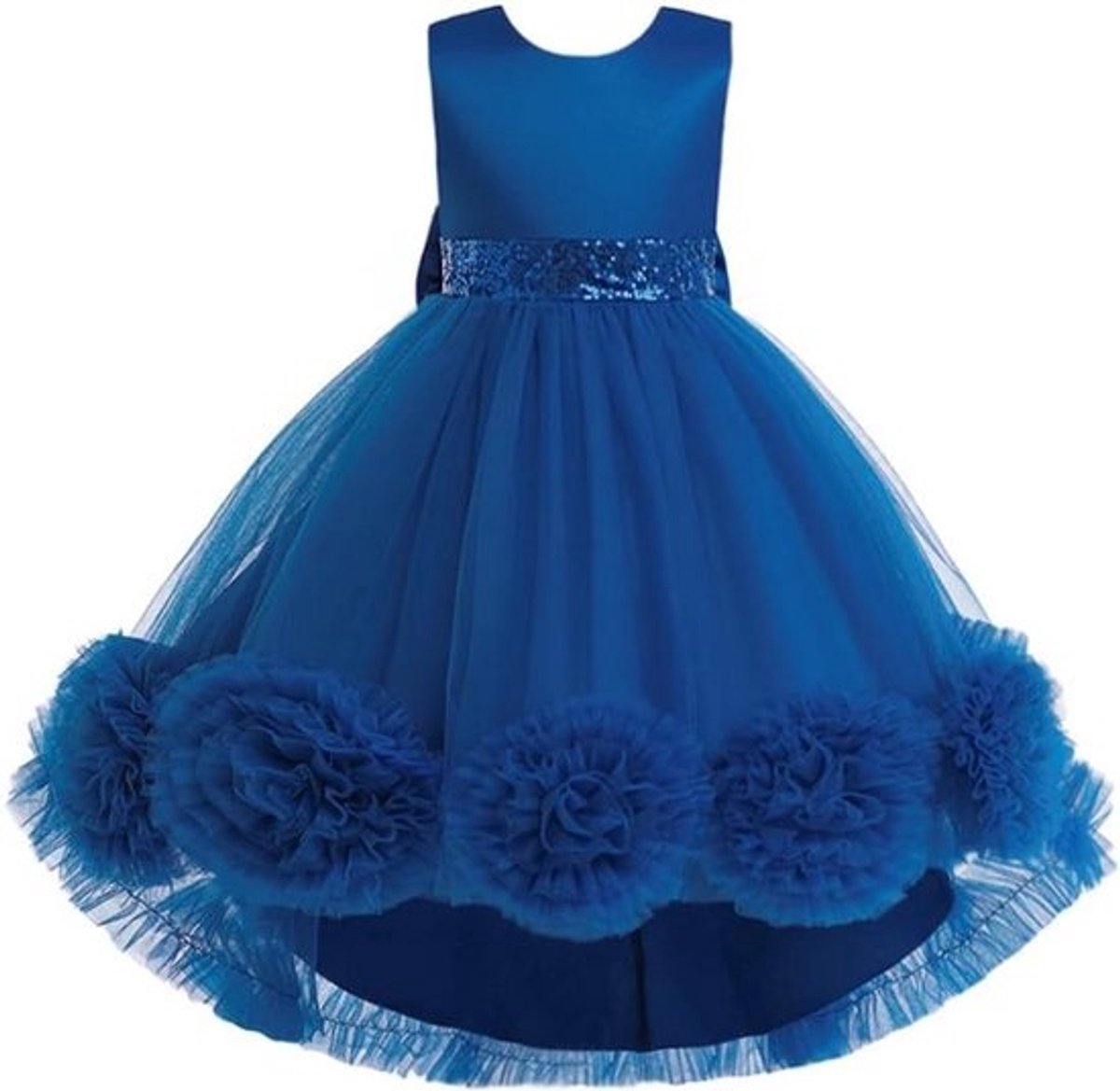 Elegante Feestjurk voor Bruidsmeisjes en Peuters (2-10 Jaar)
