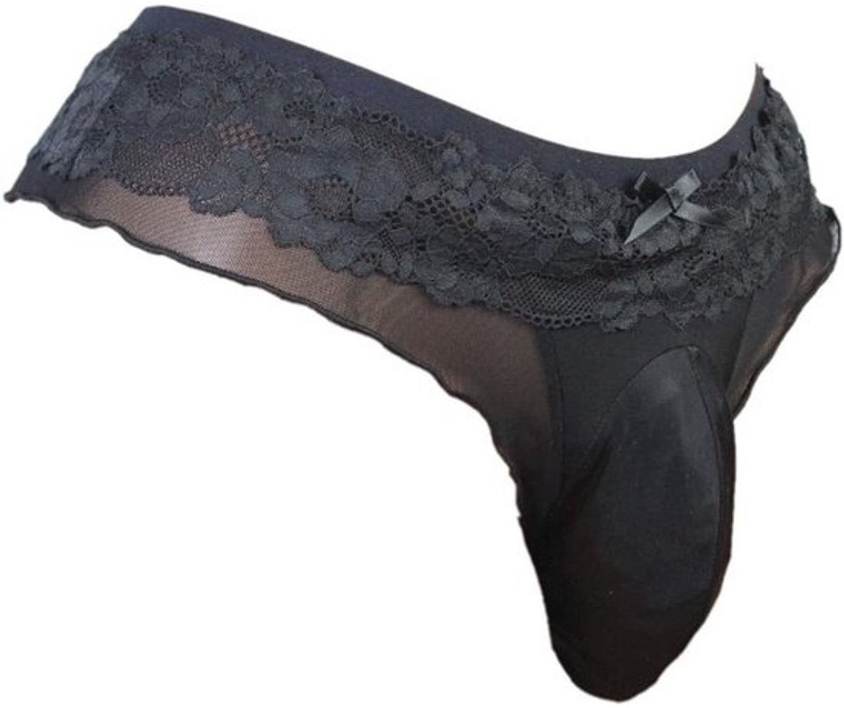 Heerlijke Pouch Panties voor Mannen - Sexy Kant Tanga en Hipster Ondergoed