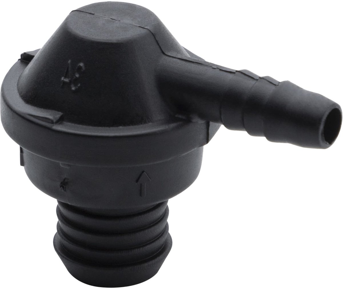 Dailygoods- Ontluchtingsslang 100% gloednieuw - Afzuigslang - Kunststof - Zwart - OEM-nummer 030103175B - Voor VW/Seat/Skoda - Ventilatieslang