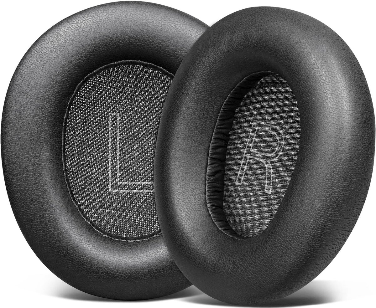 Dailygoods - SOULWIT Vervangende Oorkussens voor Microsoft Xbox Wireless/Wired, Xbox Wireless (2024 Versie) Hoofdtelefoon, Earpads Cushions voor Xbox Stereo 20th Anniversary Special Edition Headset - Xbox PL Zwart