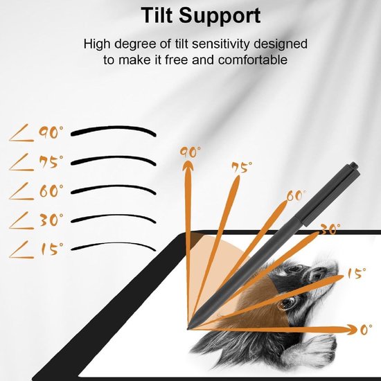 Dailygoods - Digitale Stylus met Gum voor Opmerkelijke Tablets — afbeelding 2