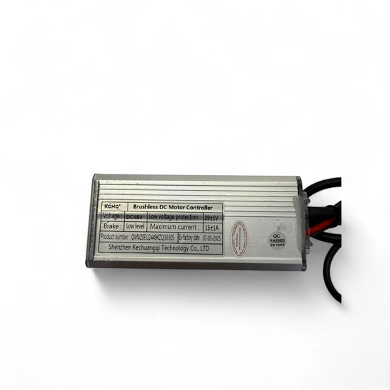 QmWheel V20 Fatbike Controller - zwarte stekker - 250W motor van QmWheel — afbeelding 3
