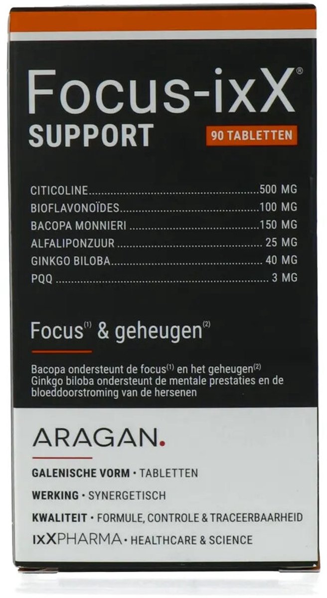 ixX Pharma Focus-ixX Support 90 capsules