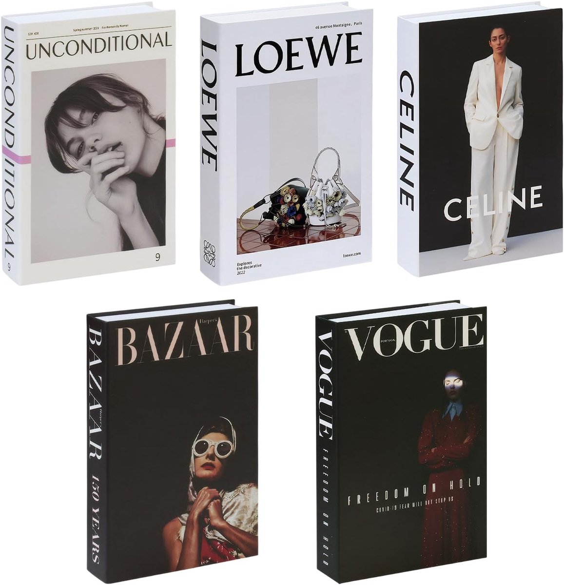 opbergboeken decoratie - Decoratieve Neppboeken - Hoge Kwaliteit Karton - Realistische Uiterlijk - Stijlvolle Organisator - Voor Thuis en Kantoor