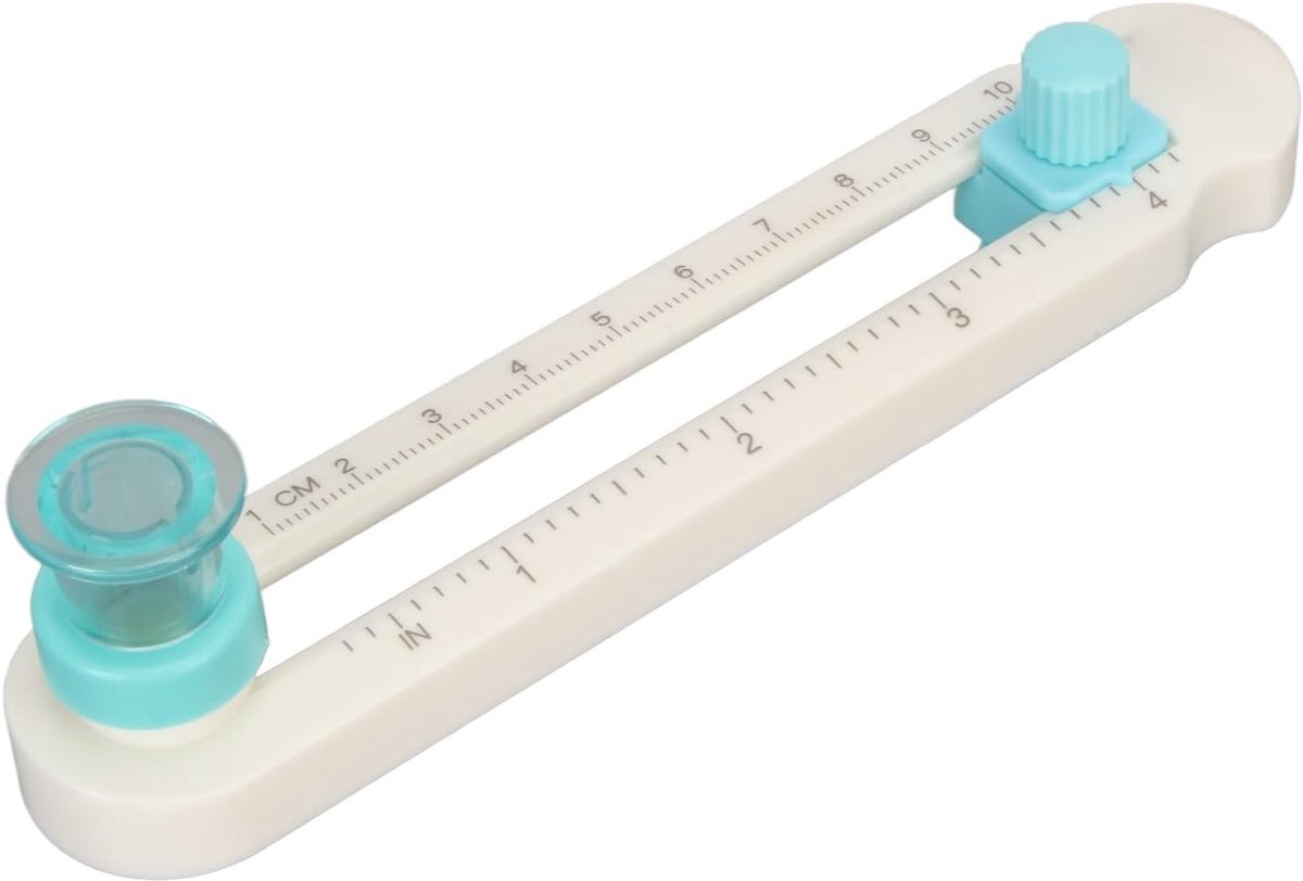 Verstelbare Cirkelzaag voor Papier, Geschikt voor DIY Creaties, Kantoor, School en Kinderdagverblijven, Snijdt Diverse Papierformaten en Materialen