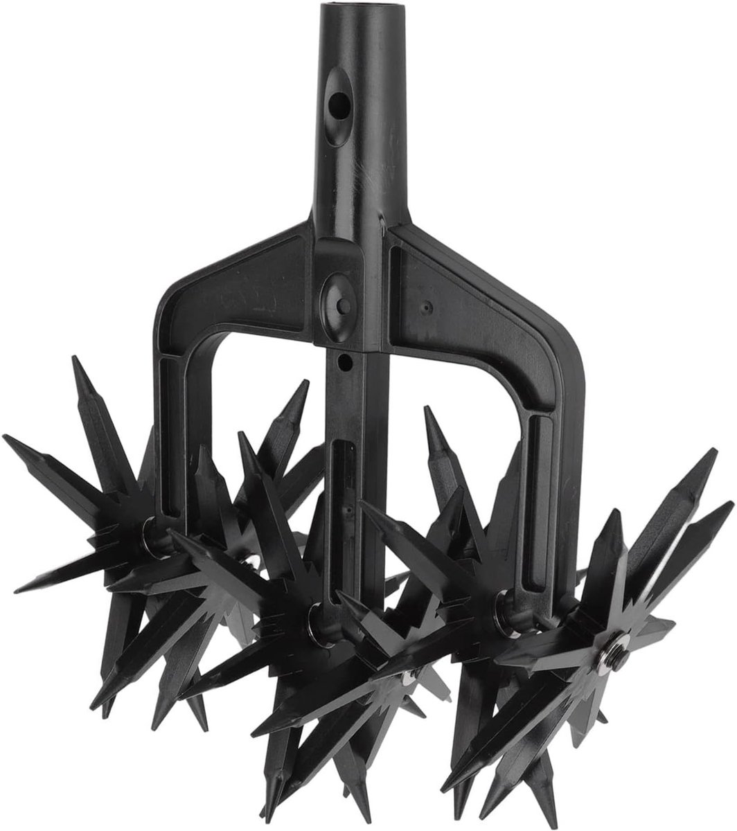 2-in-1 Grondbeluchter en Tuinrouter, Rotorkultivator voor Ventilatie en Bodemverbetering in Tuinen en Terrassen
