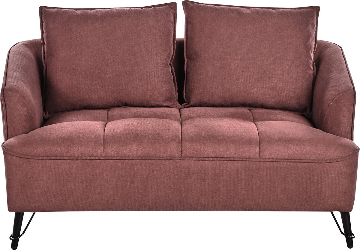 HOBRO - Tweezitsbank - Bordeaux - Polyester