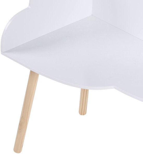 CLOUDY - Kindertafel en stoel set - Wit - MDF — afbeelding 5