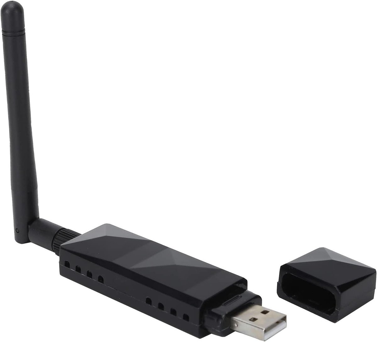 Draadloze Netwerkkaart - Wifi Adapter - Internet Verbinding - Met 2DBI Antenne - USB - Zwart