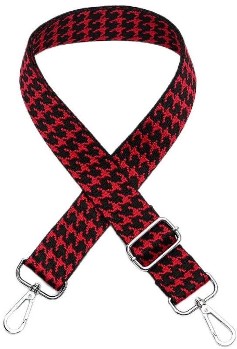Dailygoods- Schouderriem Verstelbaar - Schouderband voor Tas - Draagriem voor Handtas - Antislip - 80-140 cm - Brede Band van 3,8 cm - Tassenriem