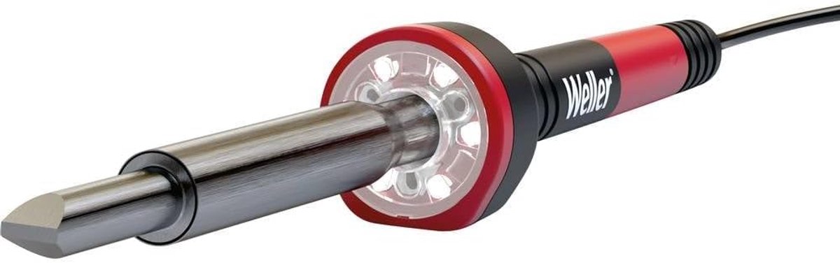 SnelShoppen - 80W Soldeerbout met LED Licht en Halo Ring™, Professionele Soldeerstation voor Elektronica, Doe-Het-Zelf Projecten, Hobby's, en Reparati