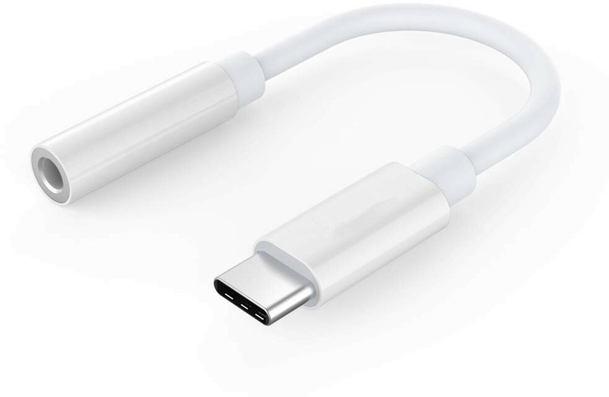 USB-C naar 3.5mm audio met smart DAC AUX voor iPad Pro (2018 / 2020 / 2021 / 2022), Huawei, Samsung Etc