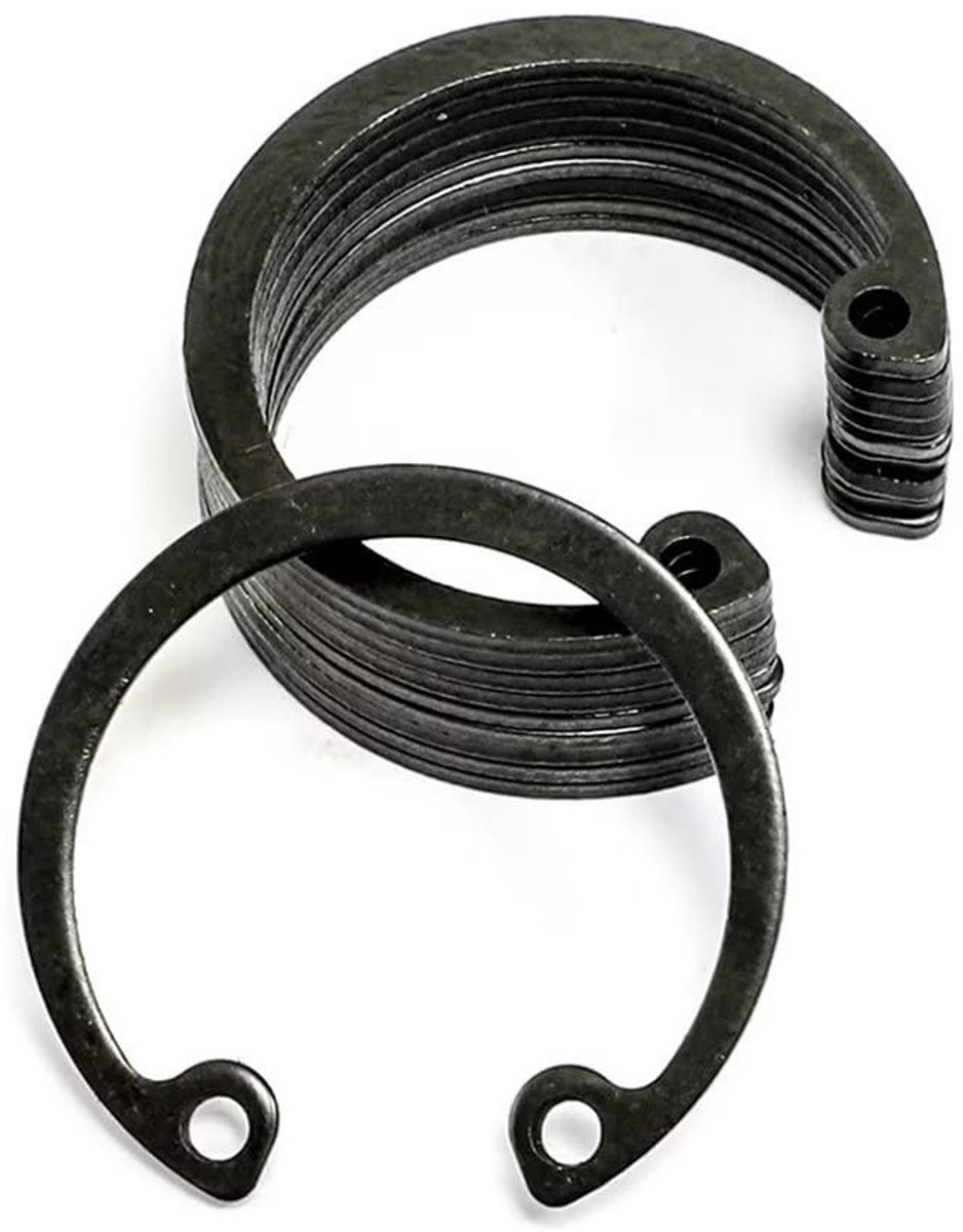 Inovra- Circlip 52mm - Borgringen Assortiment - Interne Borgringen - Bevestigingsmiddel - Mangaanstaal - 10 Stuks - Borgring