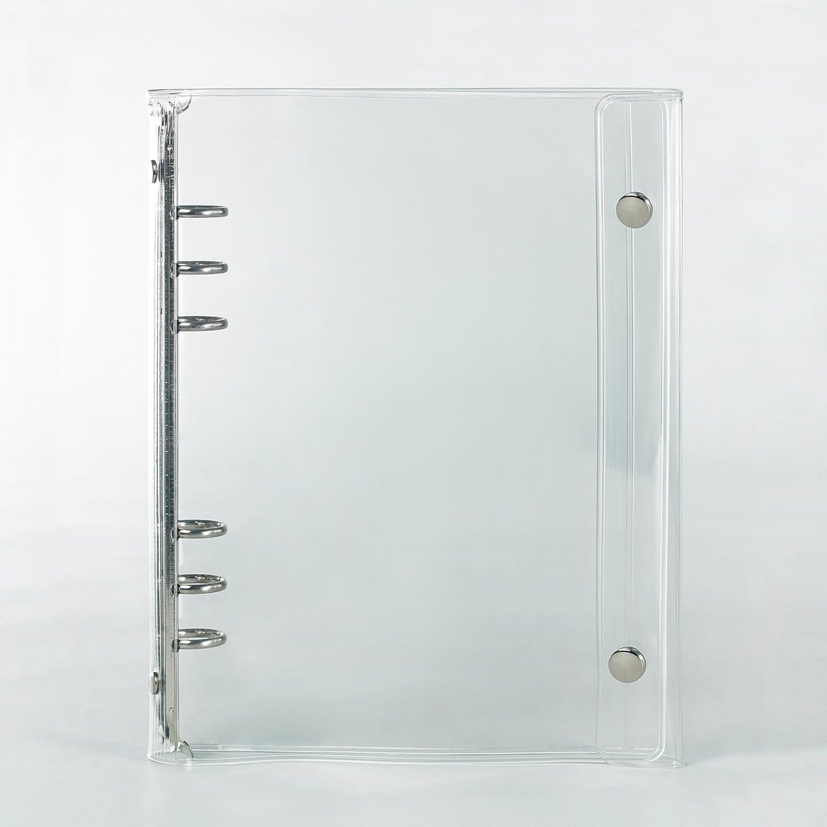 SnelShoppen - A5 Ringband PVC 6 Ringen Navulbare Budget Binder Notitieboek Organiser voor School, Studie en Kantoor (185 x 230 x 25 mm)