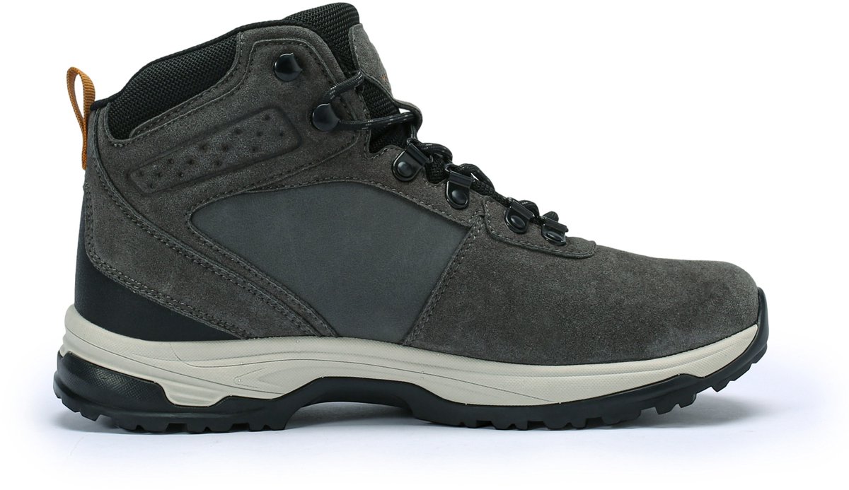 YOUTHUP Heren SUEDE WP Heren Wandelschoenen Halfhoge 41 Grijs