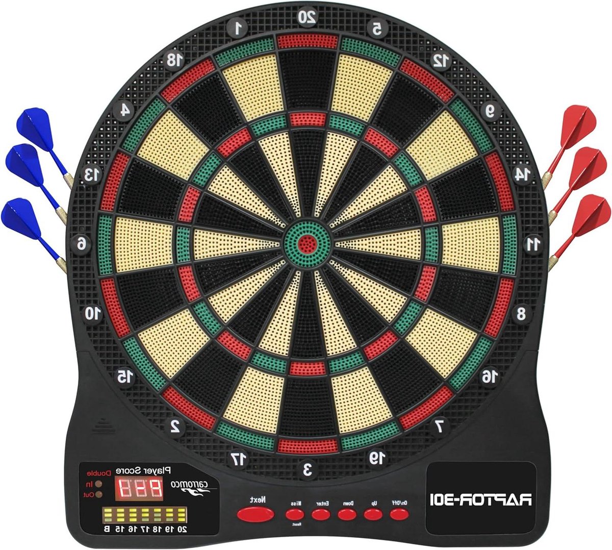 Elektronisch Dartbord - Dartautomaat Spel - Gezellig Spelen - 570 Variaties - 444 cm - Zwart