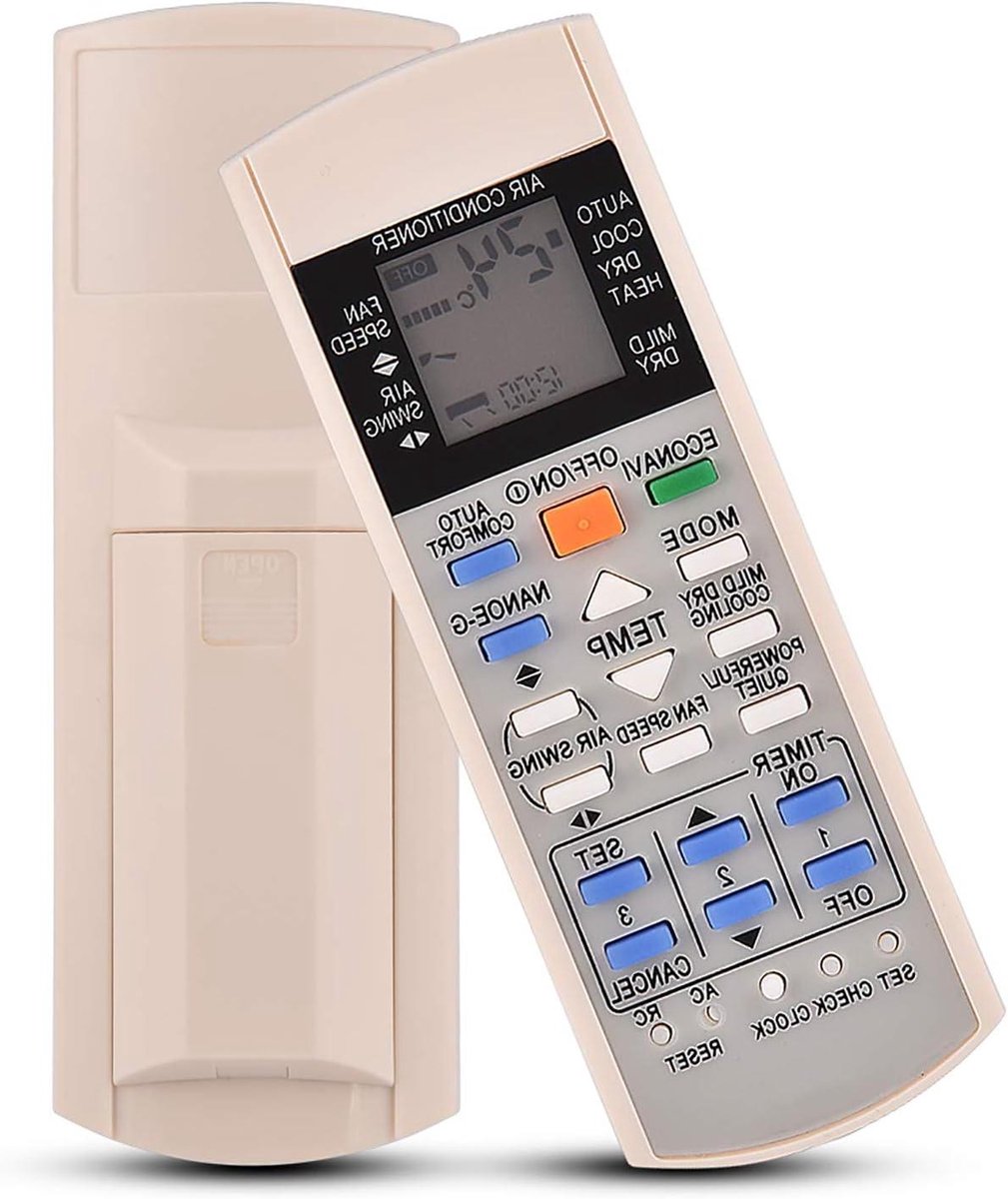 Afstandsbediening Airco - Universele Bediening - Klimaatregeling Thuis - Directe Compatibiliteit - 13 cm Lengte - Wit