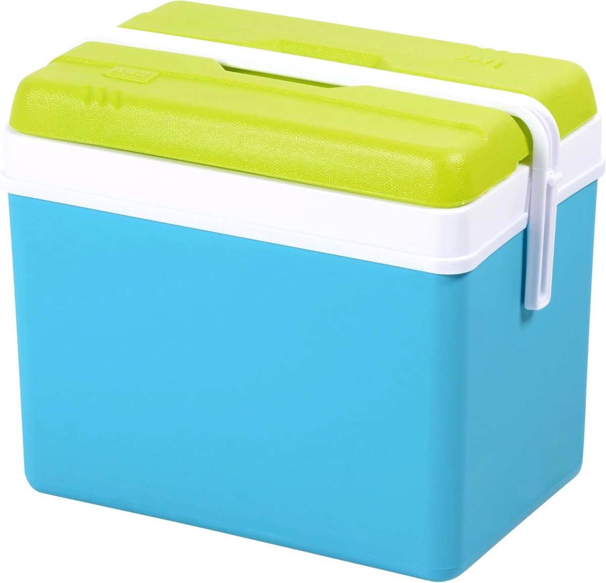 Koelbox Kunststof - Thermobox Isolatietas - Outdoor Gebruik - Houdt 11 Uur Koel - 24 Liter - Turquoise