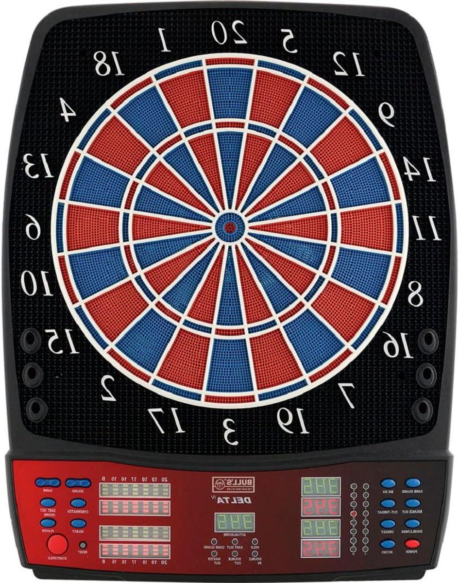 Elektronisch Dartbord - Dartspel - Gezelligheid thuis - Met commentatorstem - 59 x 46 cm - Multicolor