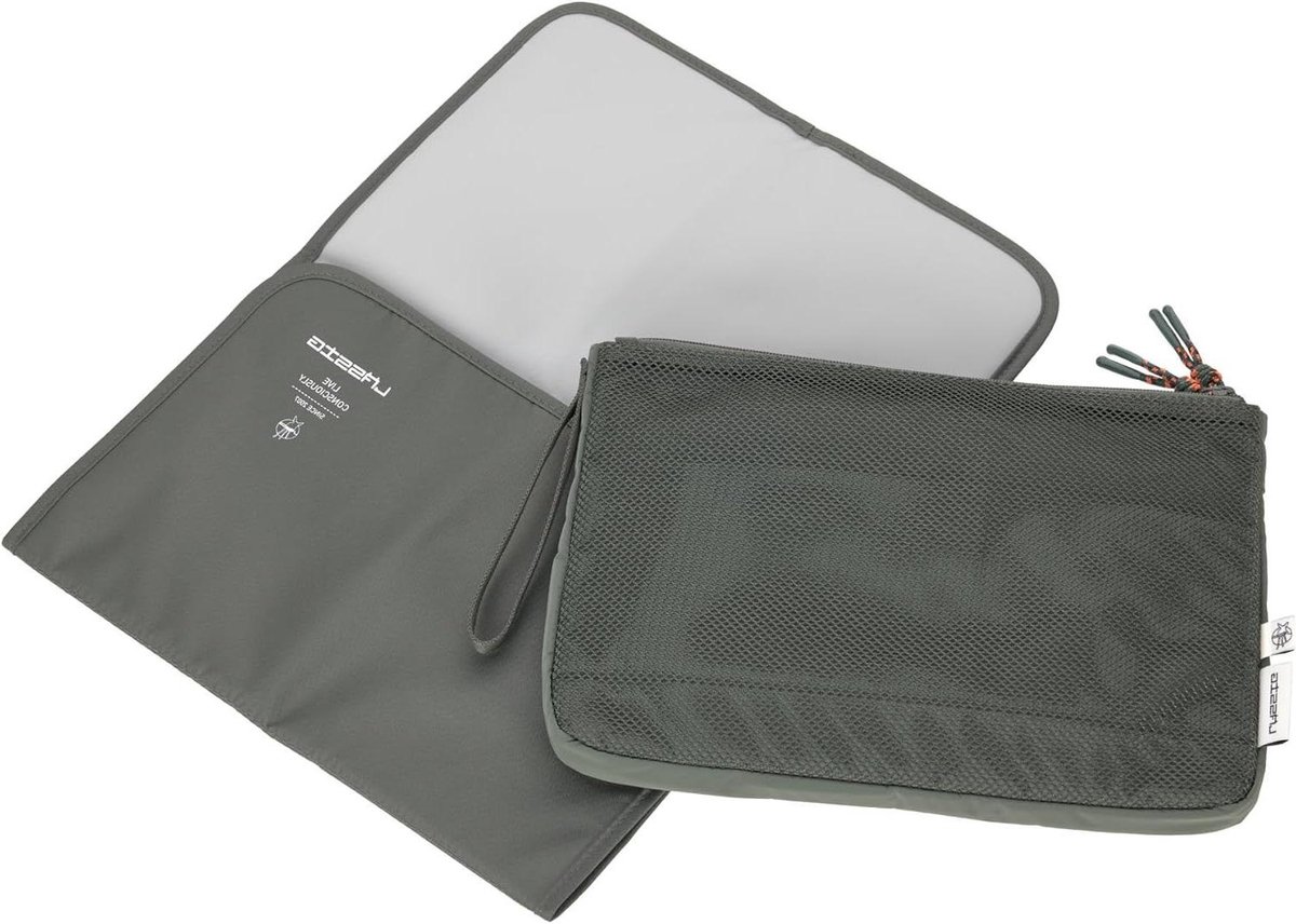 Baby Luiertas Organizer - Commando Tas - Onderweg Luiers - Waterafstotend Vak - Inclusief Mat - Olijfgroen