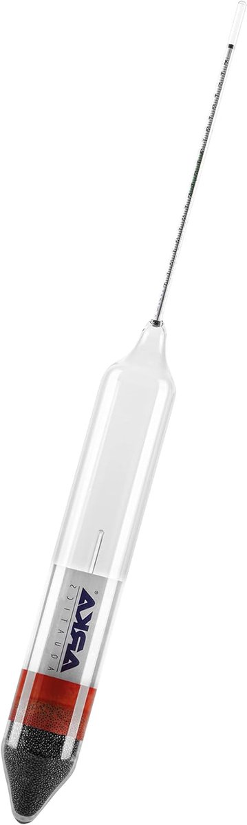 Dichtheidsmeter Aquariumbak - Zoutmeter Thermometer - Zeewater Meten - Hoge Nauwkeurigheid - 387 cm - Transparant