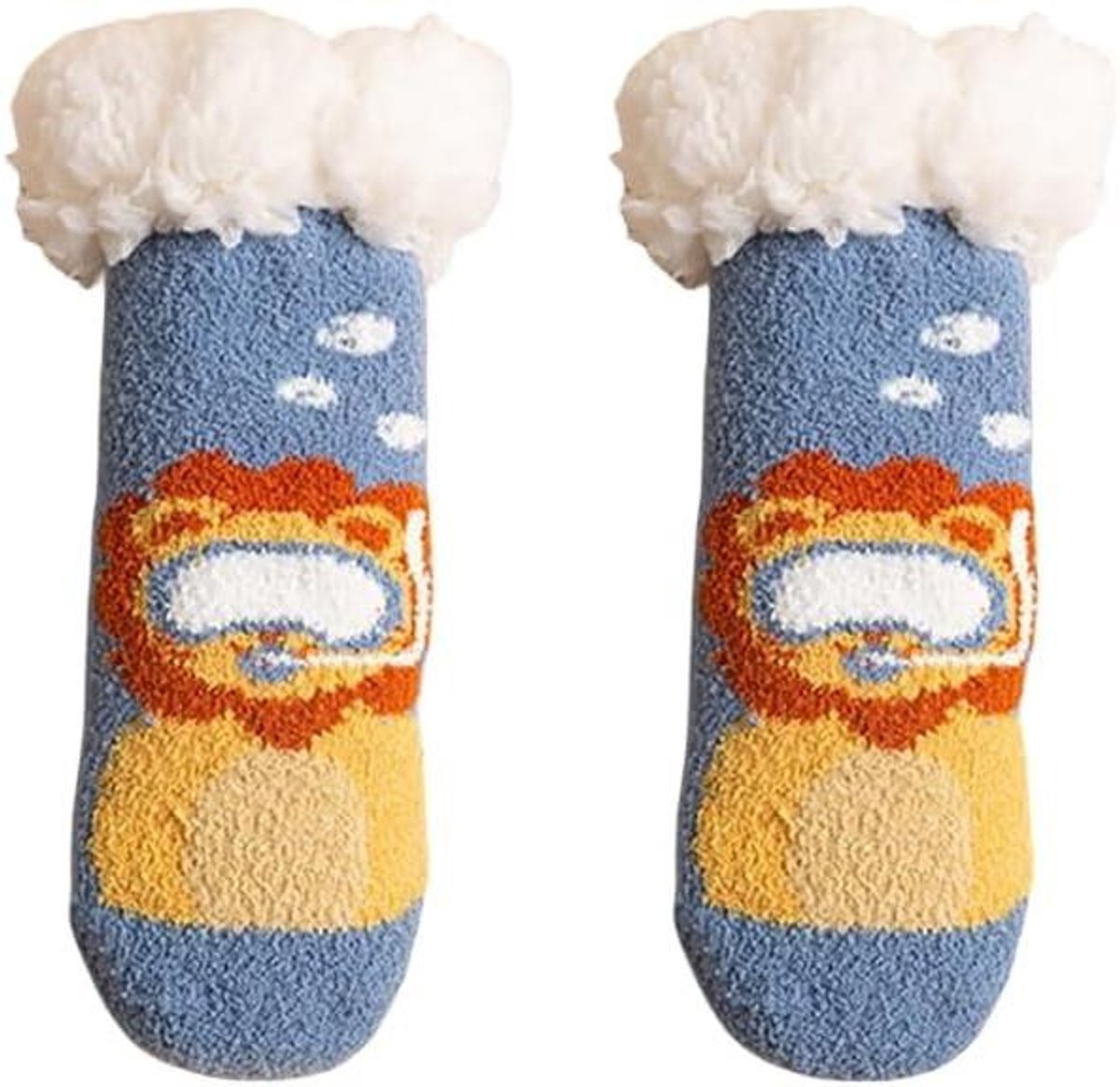 Babysokken - Warme sokken - Binnen spelen - Antislip zooltjes - Klein - Diverse kleuren