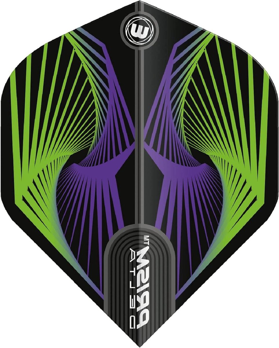 Dartvluchten - Vliegjes - Darts Spelen - 100 Micron Kern - 3 Stuks - Groen Blauw