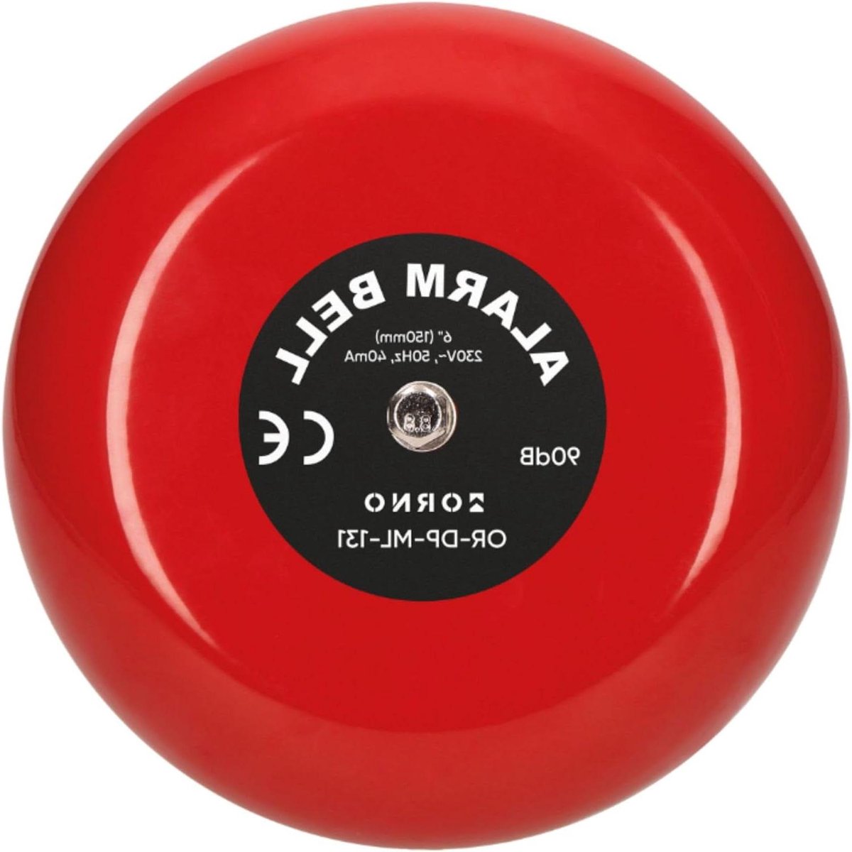 Alarmsirene 230V - Geluidsmelder Buiten - Beveiliging Huis - Hoge Geluidssterkte - 15x15x6 cm - Rood
