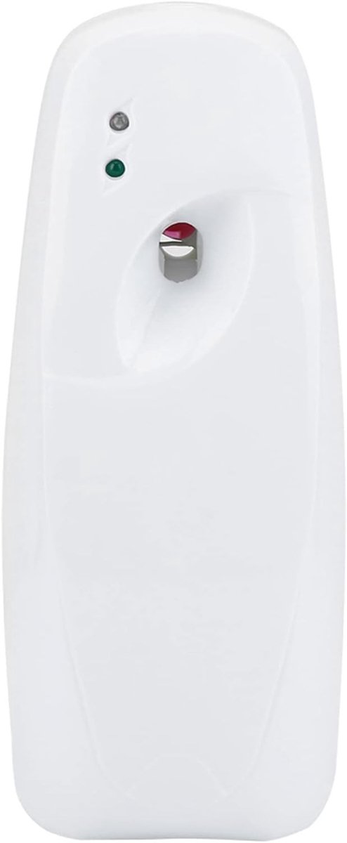 Automatische Aerosol Dispenser met Interval Tijdinstelling en Lichtsensor voor Thuis en Toilet, Eenvoudige Installatie, 24 Uur Werking, Verfrissende Spray voor Badkamer en Openbare Ruimtes