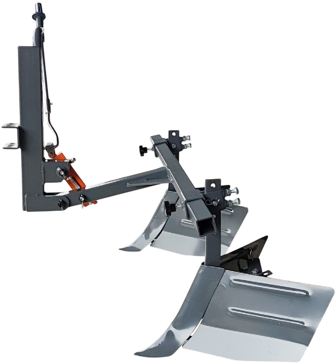 Hefinrichting mechanisch en dubbele aanaarder voor minitractor MTR010 MW Tools MTR010A1