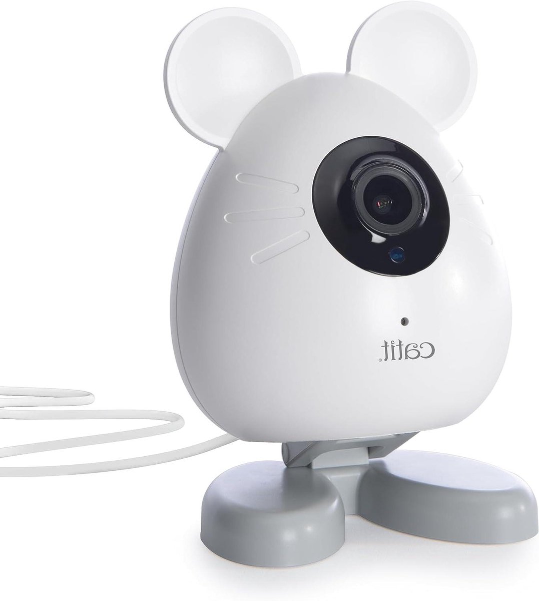 Slimme Huisdier Camera - Huisdier Monitor - Huisdier Observatie - Bewegingsdetectie - 1.0 Stuks - Wit
