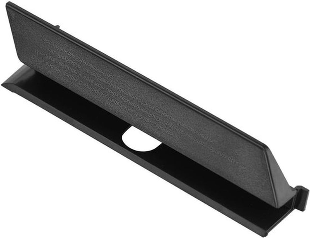 Vervangende Plastic Deurcover voor HDD Slot van PS4 Pro Console, Zwart, Slipbestendig en Duurzaam