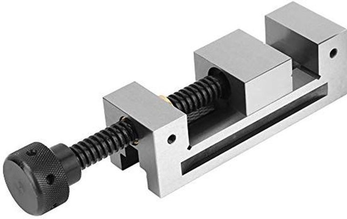 Bankschroef Hoge Precisie - CNC Klemgereedschap - Slijpmachine - Vlakslijpen - Frezen - 50mm Breedte - 65mm Max. Klem