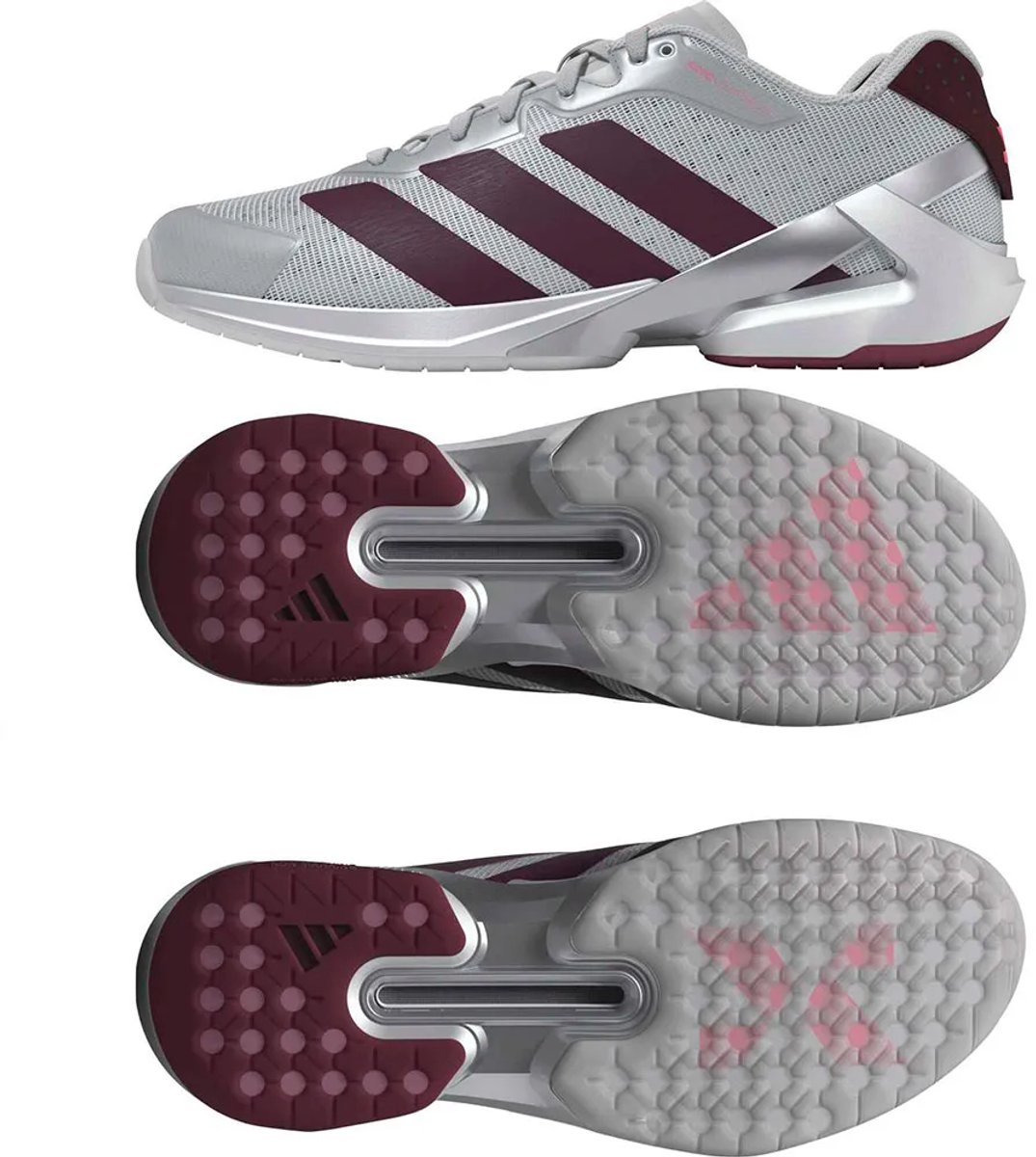 Adidas Adizero Counterblast X Juri Indoor Sportschoenen Man Zilver