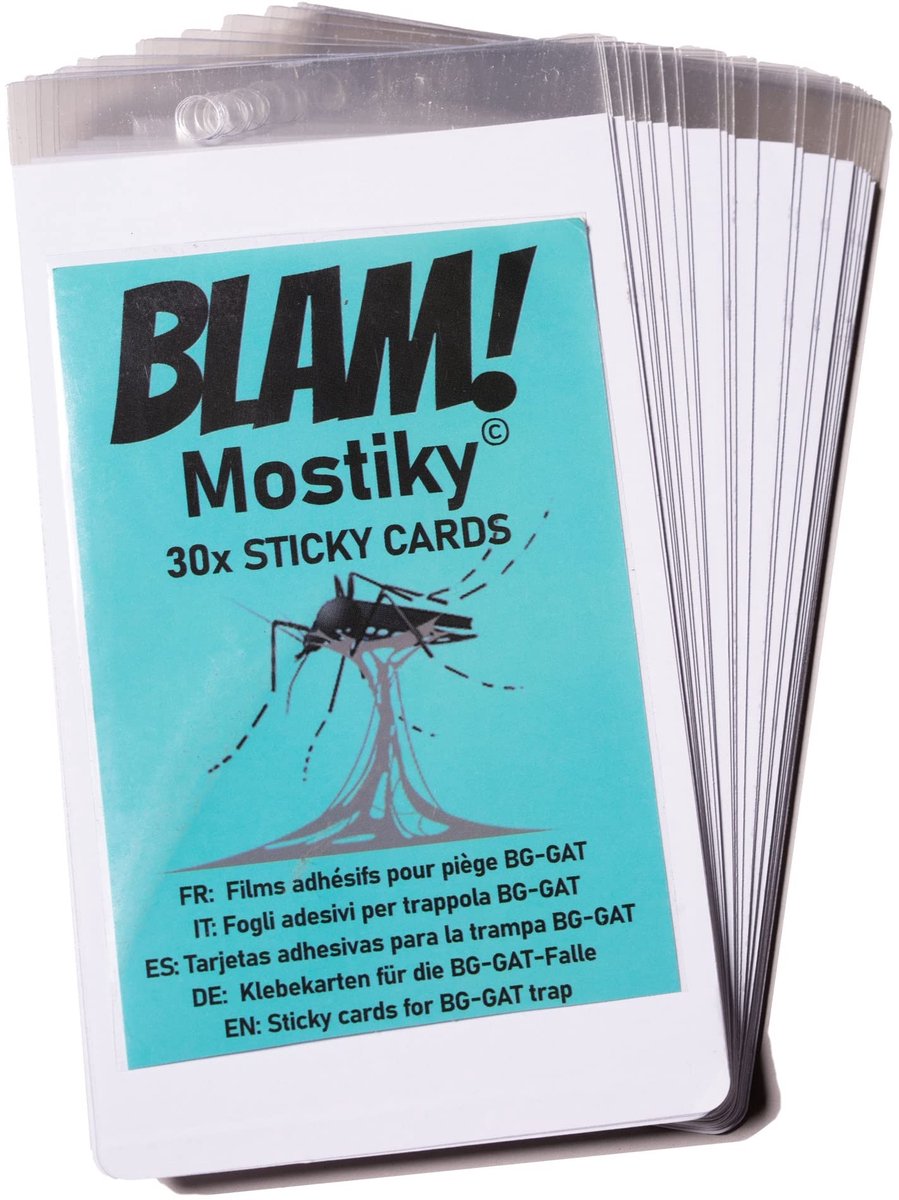 Solidchoice - Set van 30 Kleefkaarten voor Muggenbestrijding