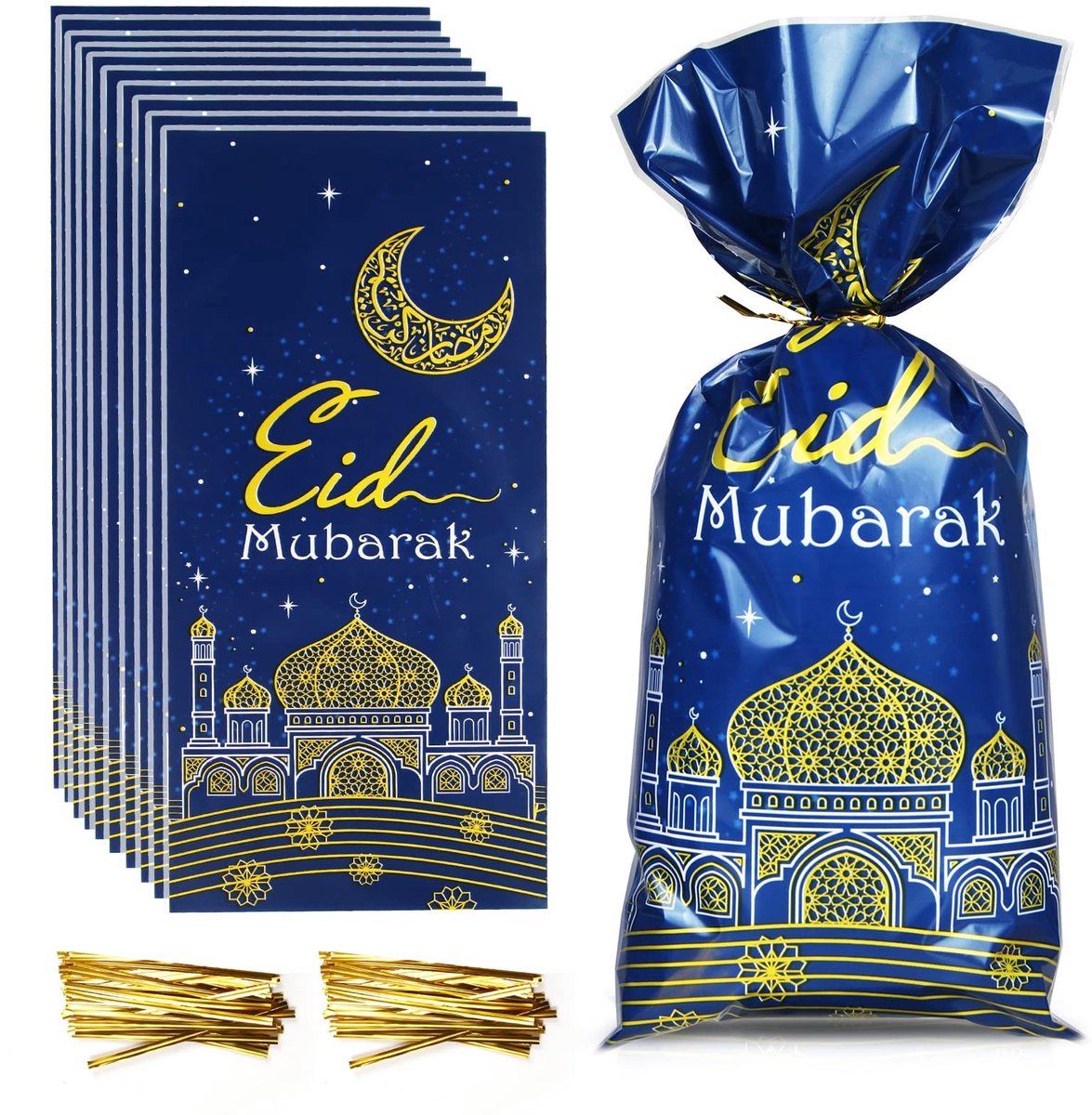 Solidchoice - Set van 100 Ramadan Cadeauzakjes met Ties