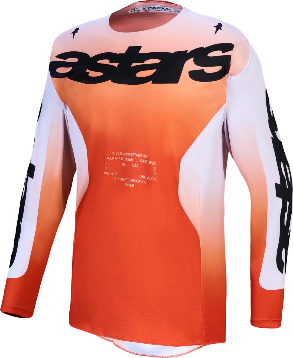 Alpinestars Racer Amber Motocross-trui -