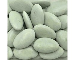 Vanparys Suikerbonen Jade Glanzend Groen - Chocolade Dragees Pure Chocolade - 1 kg - Doopsuiker, Geboorte en Babyshower