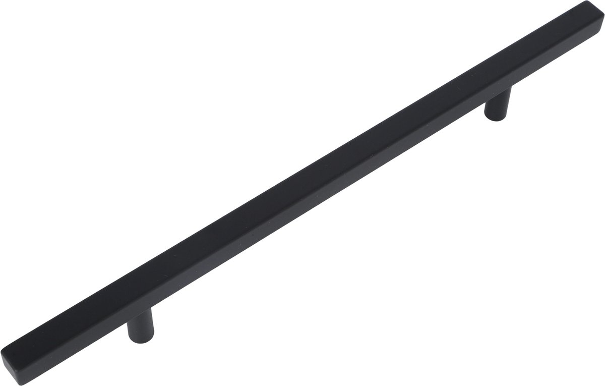 Meubelgreep Valerio mat zwart 300mm - Boorafstand 192mm