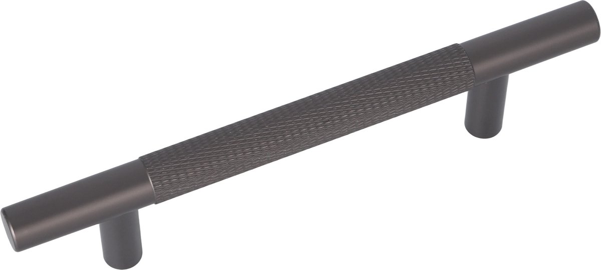 Meubelgreep Alvaro gun metal 150mm - Boorafstand 96mm