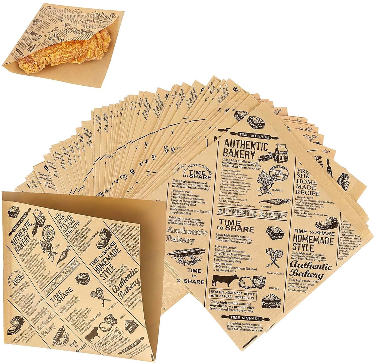 Yuannee Vetvrij Document Vellen, 100 PCs Dik Burgerpapier - ShopVlot