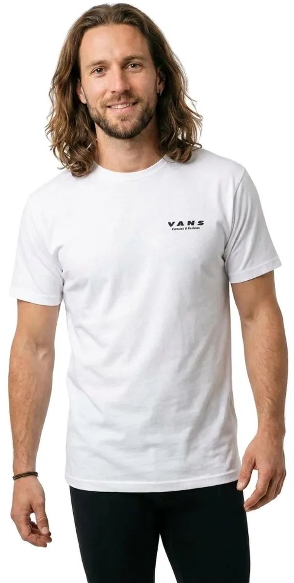 Vans Take A Ride T-shirt Met Korte Mouwen Wit M Man